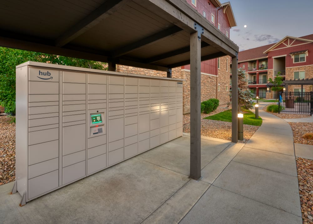 24-Hour Package Lockers at M2 Apartments in Denver,CO