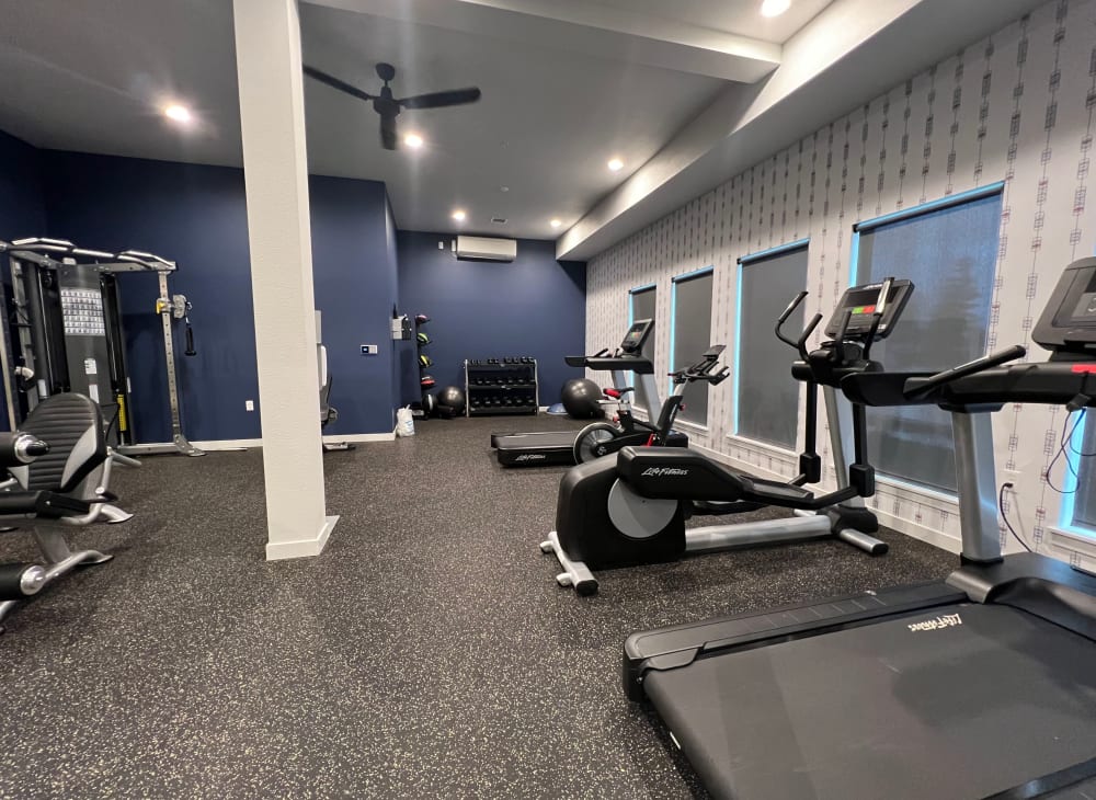 Fitness Center  with Cardo Machines at Kestrel Park in Vancouver, Washington