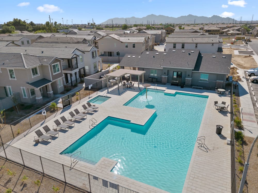 Pool at Ironwood Homes at River Run in Avondale, Arizona
