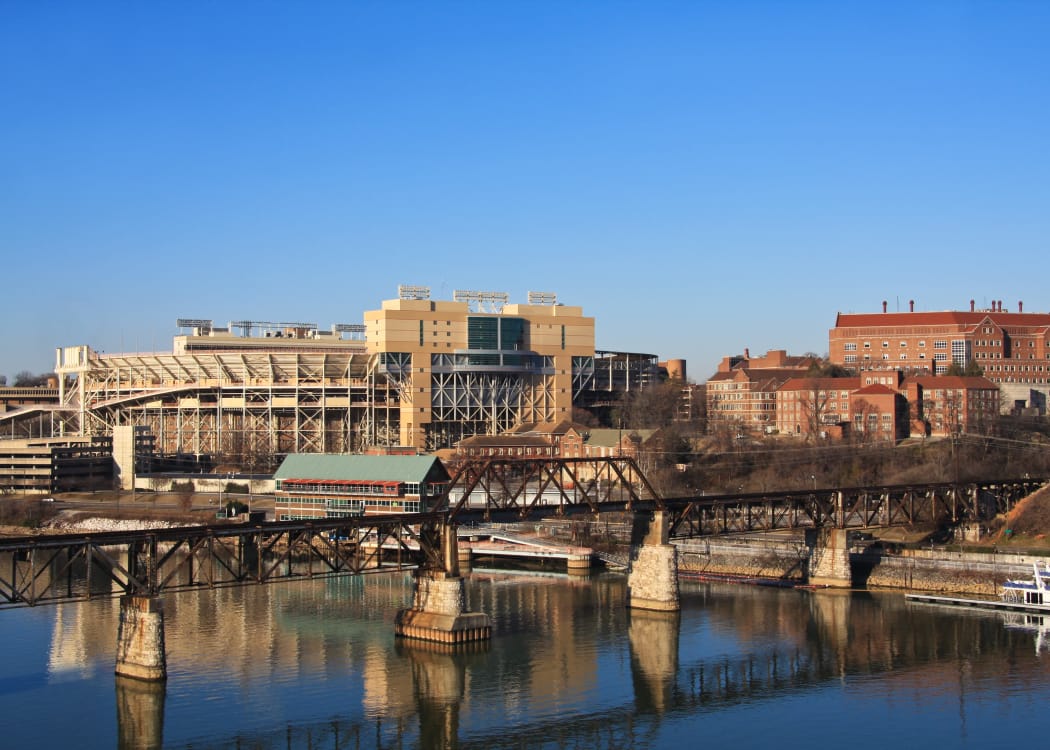 City view at The Enclave of Hardin Valley in Knoxville, Tennessee