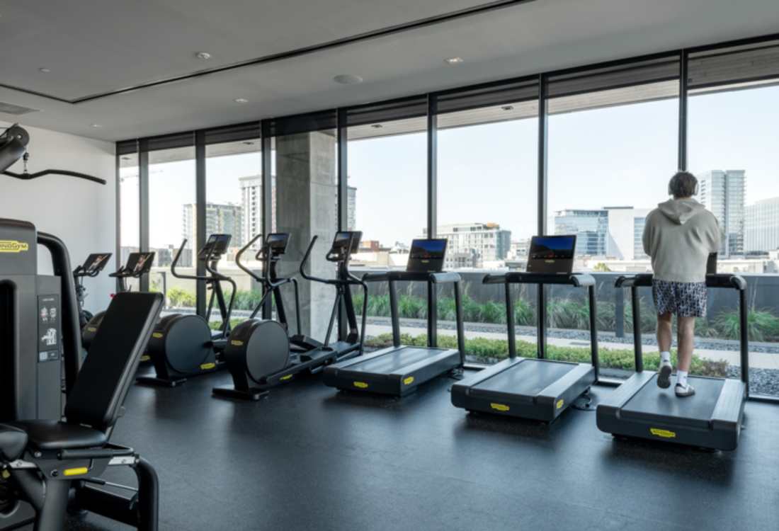 Fitness machines at 805 Lea in Nashville, Tennessee