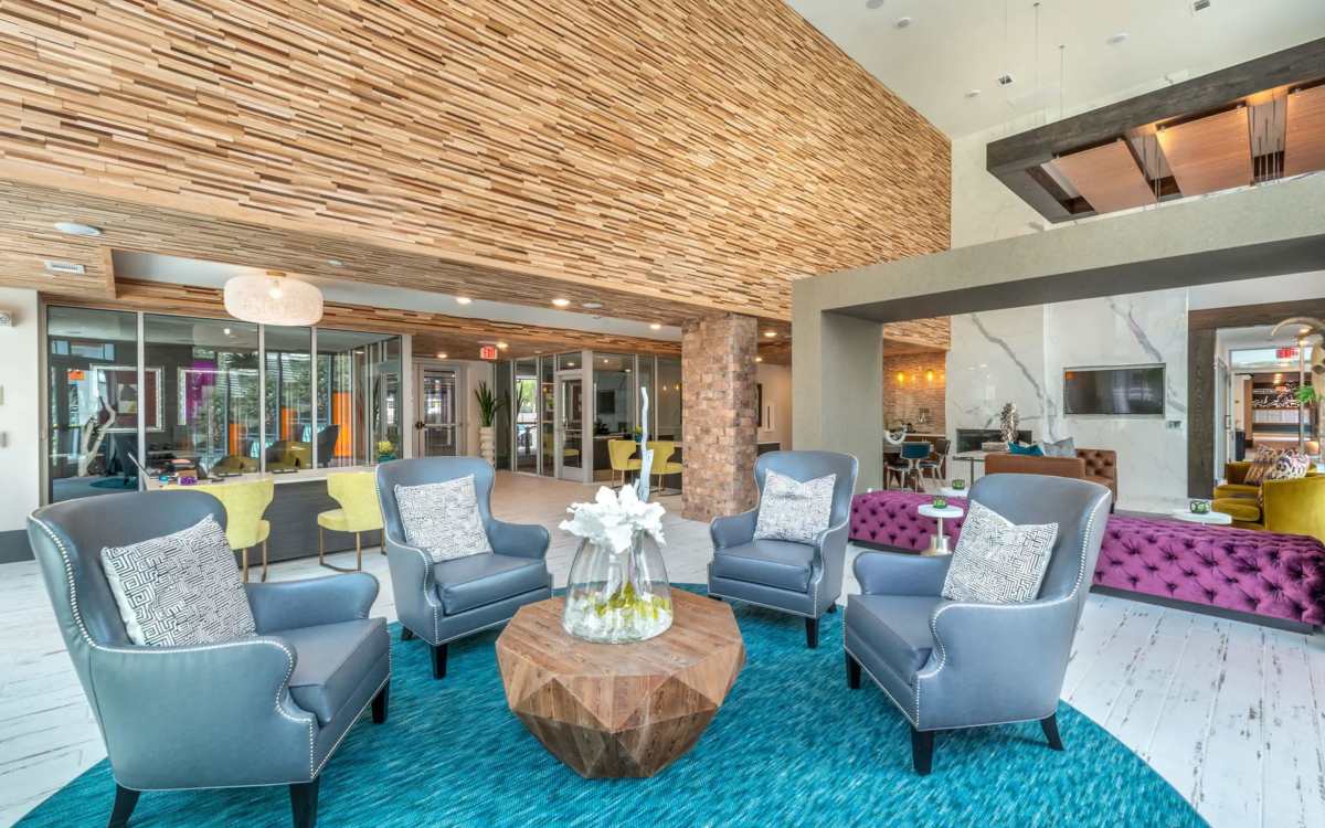 Clubhouse at Revl Crockett Row in Fort Worth, Texas