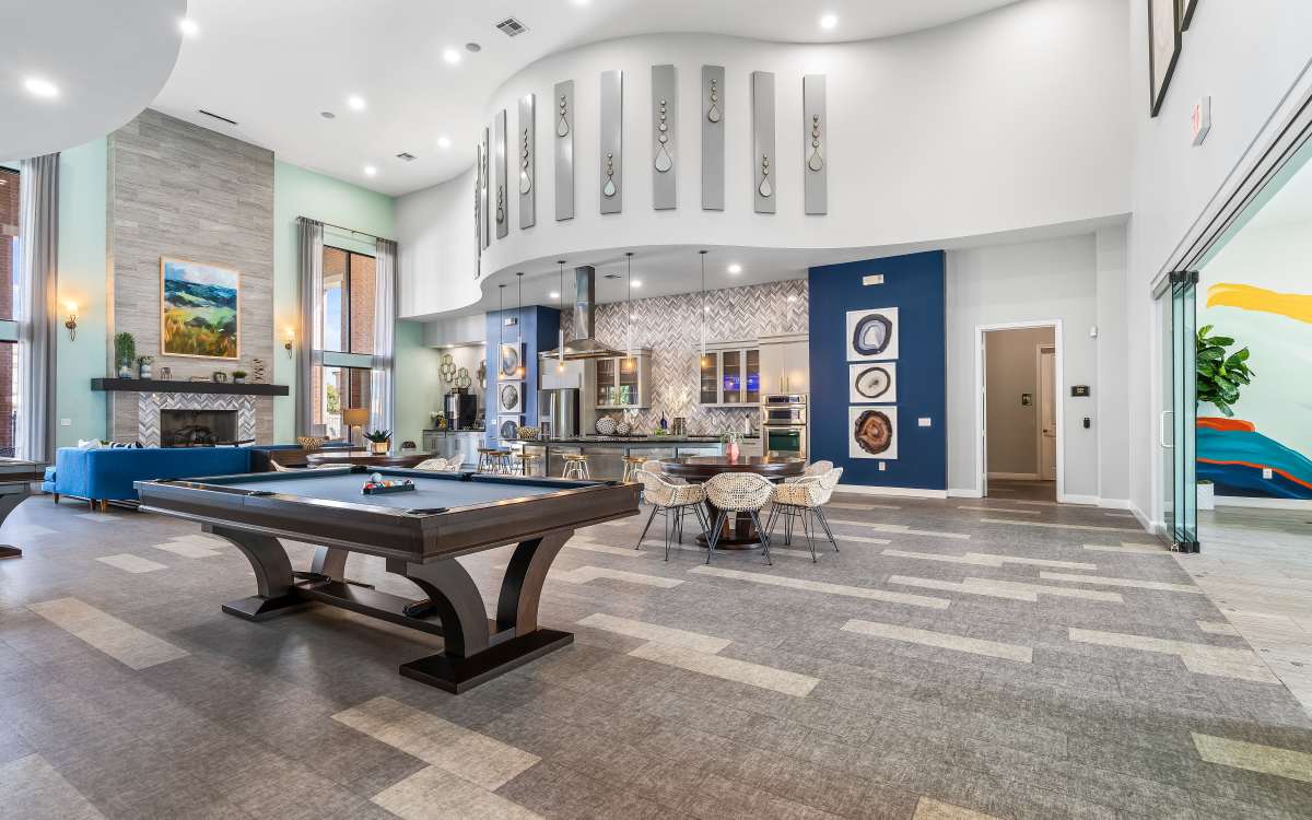 Community Clubhouse at San Cierra in Houston, Texas