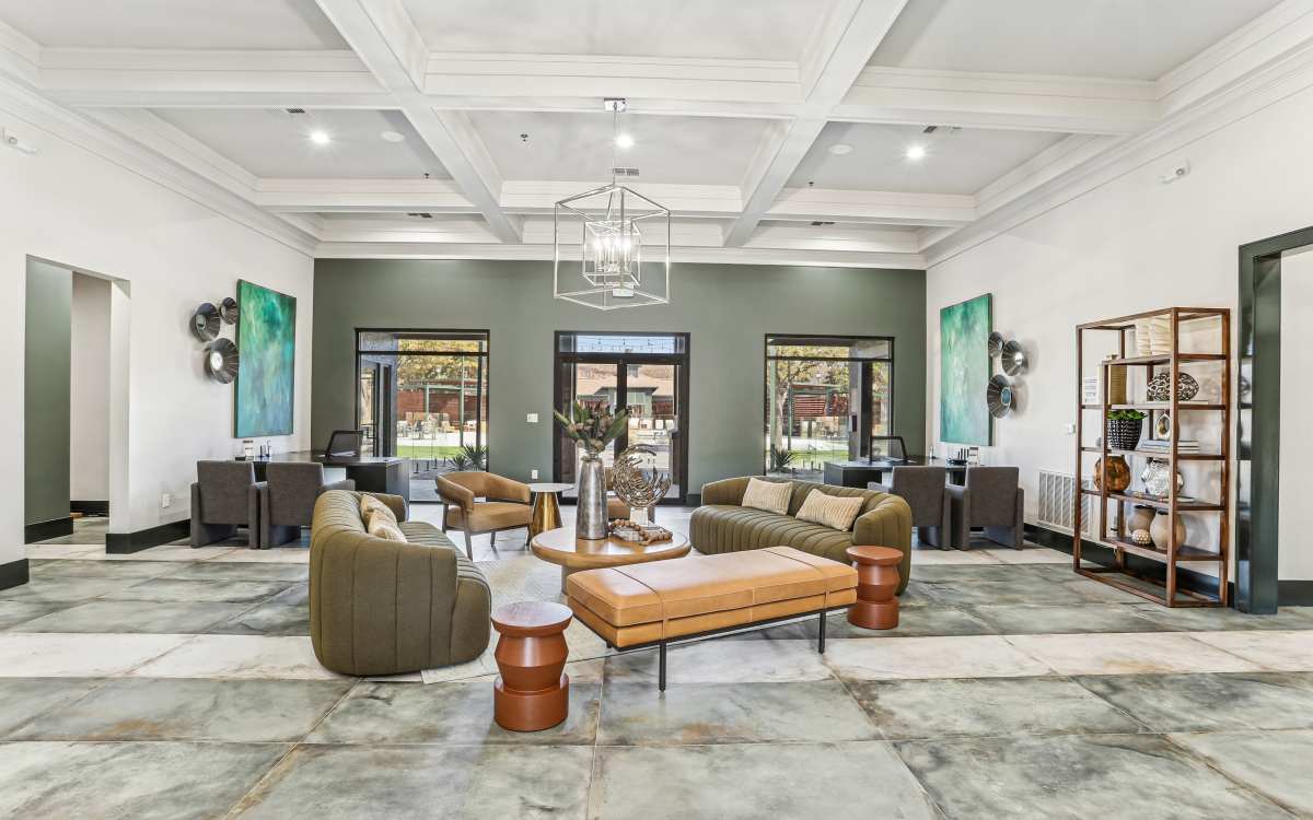 Clubhouse for the residents at Cypress in McKinney, Texas