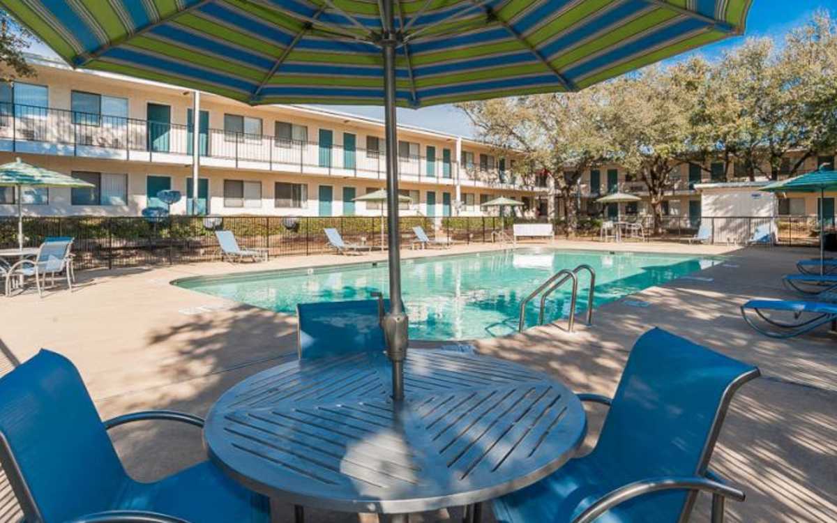 A view of an Acacia pool.