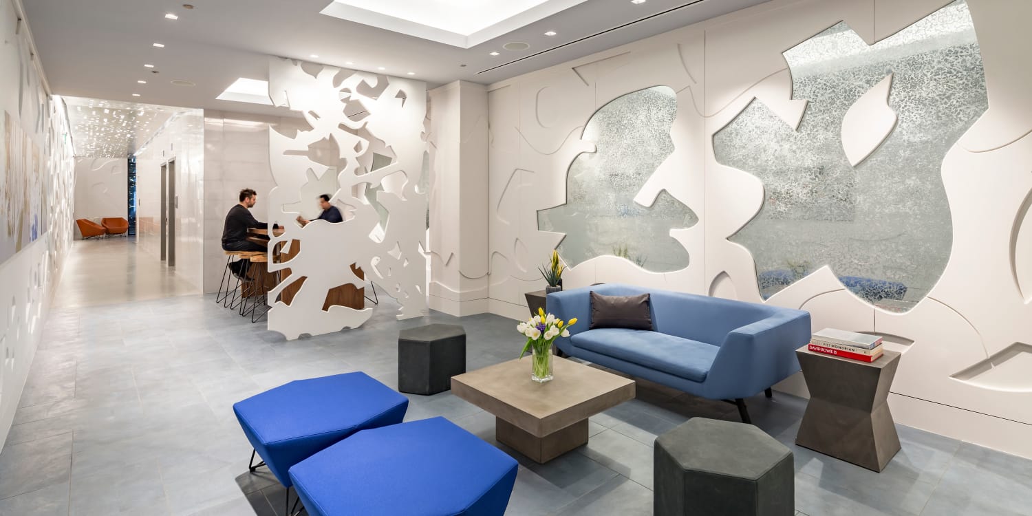 AdMo Heights reception area in Washington, District of Columbia