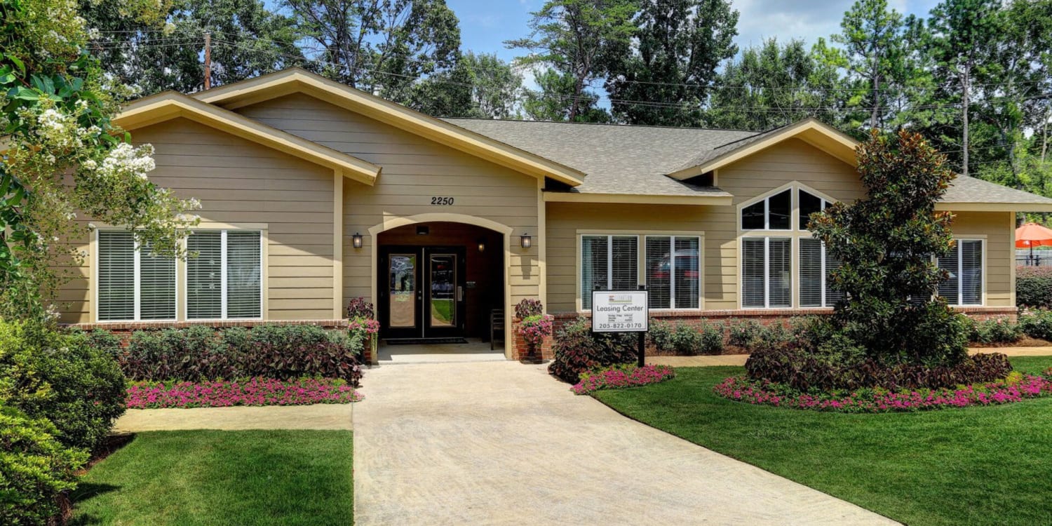 Exterior of our clubhouse at Elevation Hoover in Hoover, Alabama