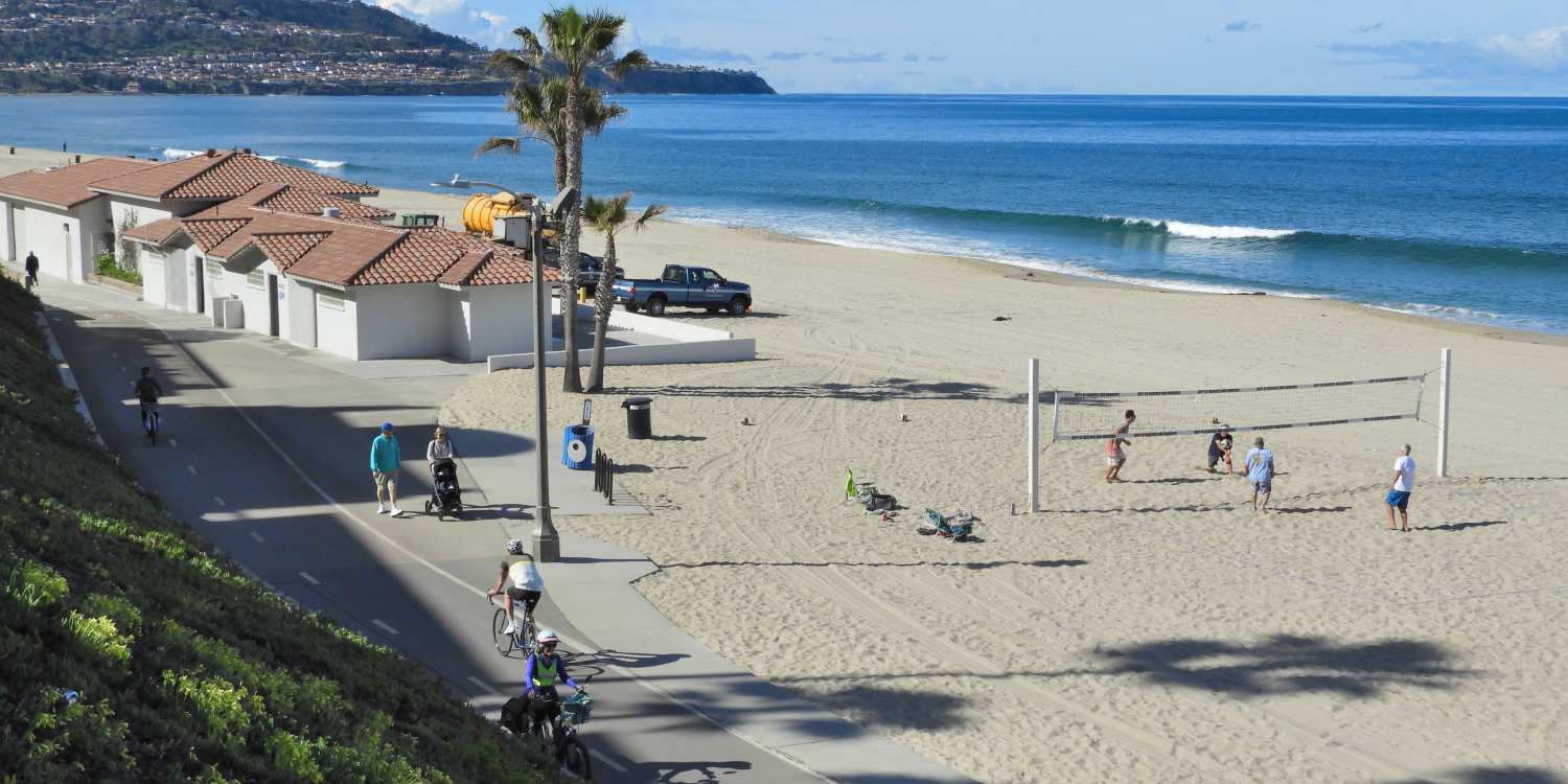 Modern apartments at Esplanade in Redondo Beach,California