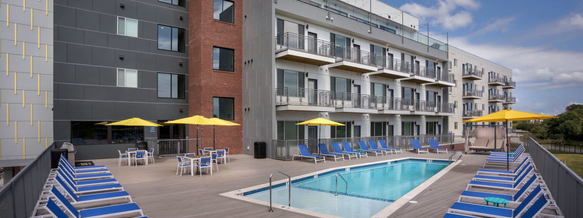 Swimming pool at The Scout Scott's Addition in Richmond, Virginia