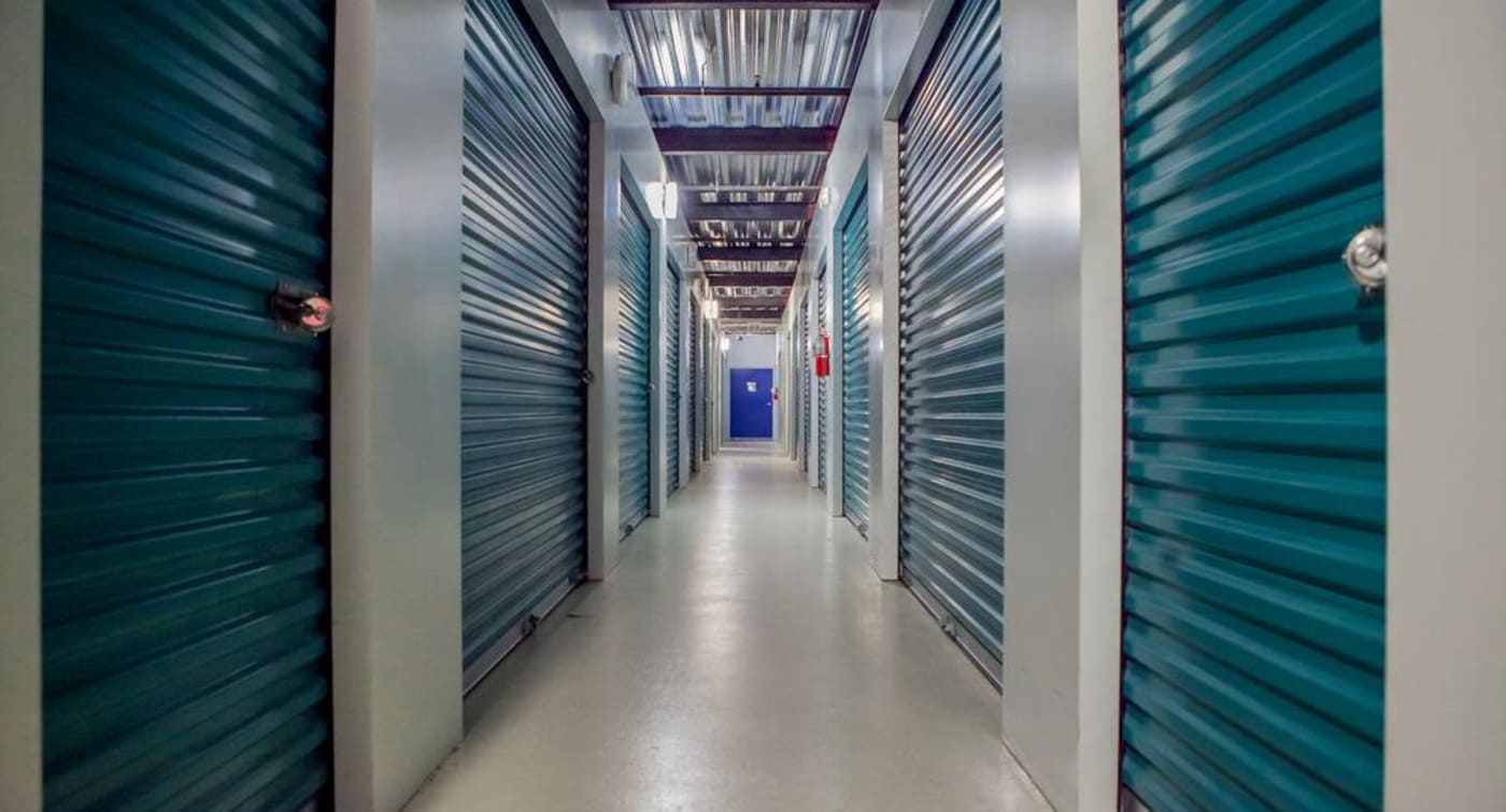 Interior units at Atlantic Self Storage in Jacksonville