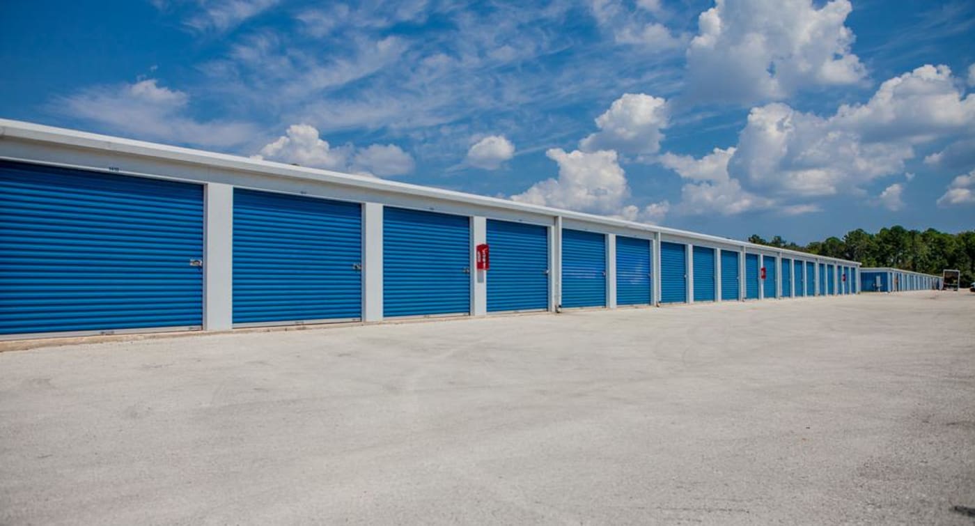 Atlantic Self Storage in Jacksonville offers large exterior units