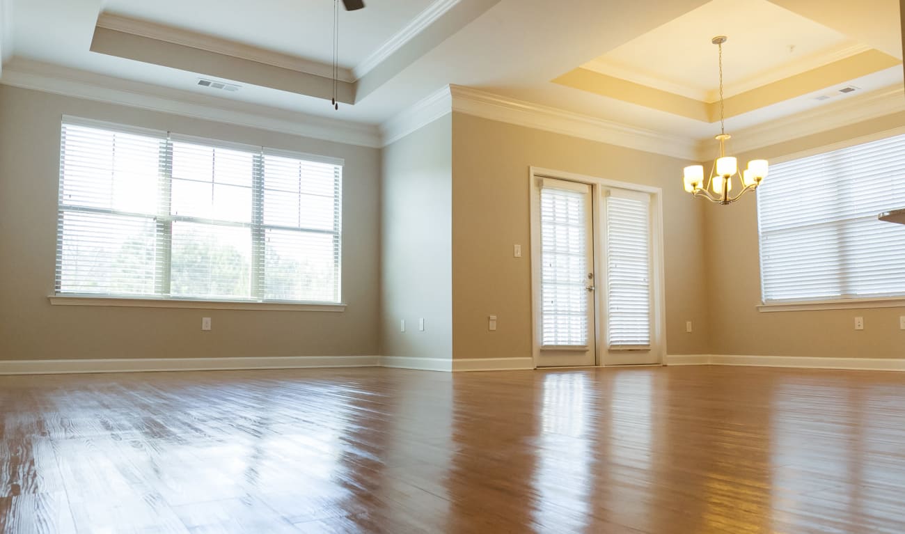 Open floor plan at Regency Johns Creek Walk in Johns Creek, Georgia