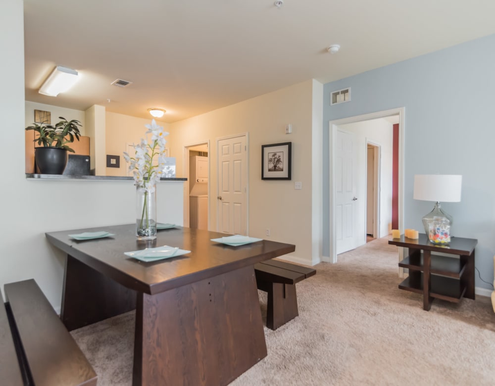 Dining Room at Westville Village Apartments in New Haven, Connecticut