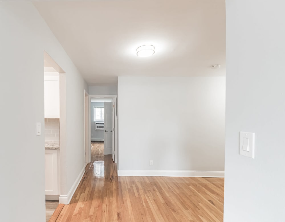 Hardwood flooring at Eagle Rock Apartments at Carle Place in Carle Place, New York
