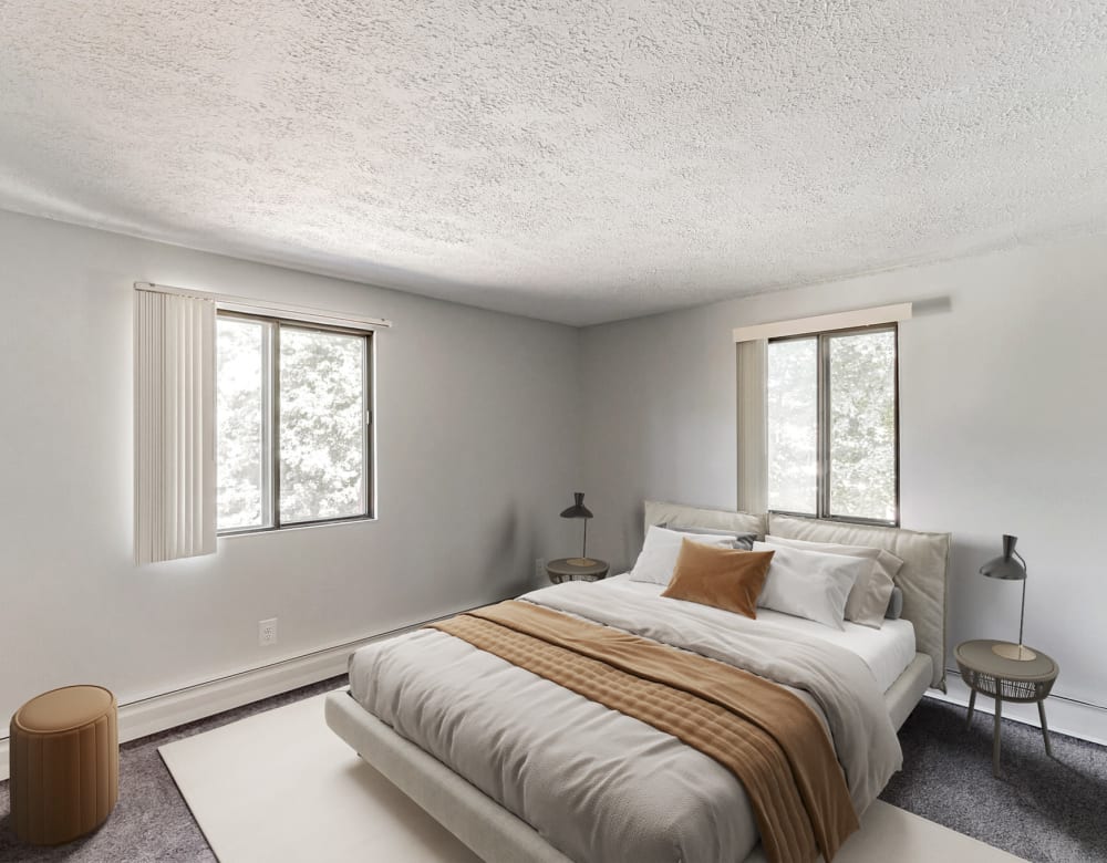 Spacious Bedroom at Eagle Rock Apartments at Manchester in Manchester, New Hampshire