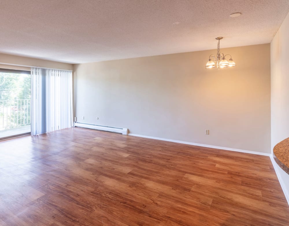 Nice hardwood flooring at Eagle Rock Apartments at Framingham in Framingham, Massachusetts