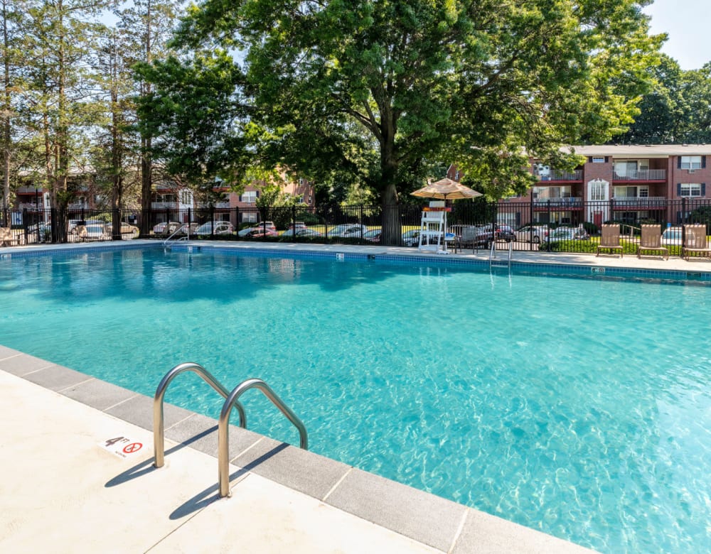 Swimming pool at Eagle Rock Apartments at Framingham in Framingham, Massachusetts