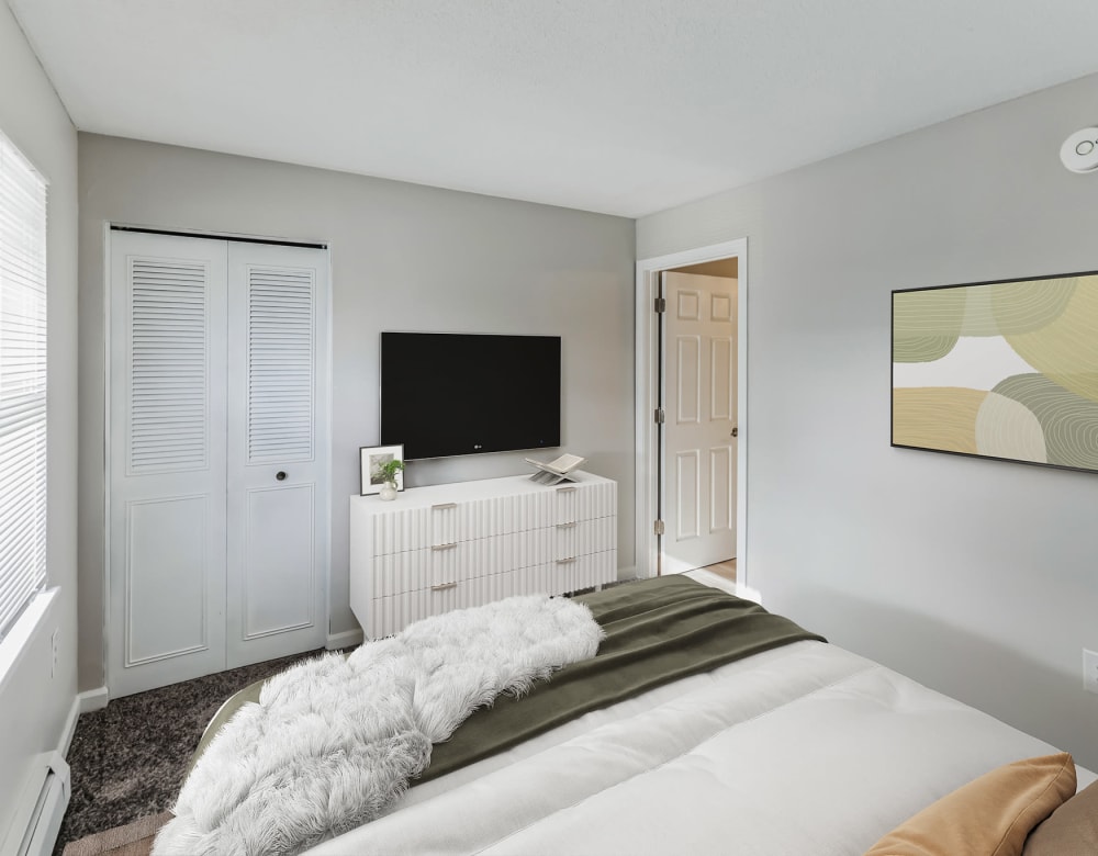 Modern Apartments with a Bedroom at Eagle Rock Apartments at Enfield