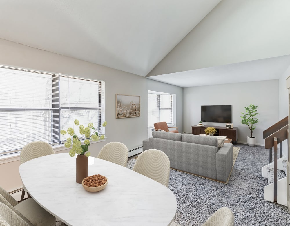 Eagle Rock Apartments at Enfield offers a Spacious Dining Room in Enfield, Connecticut