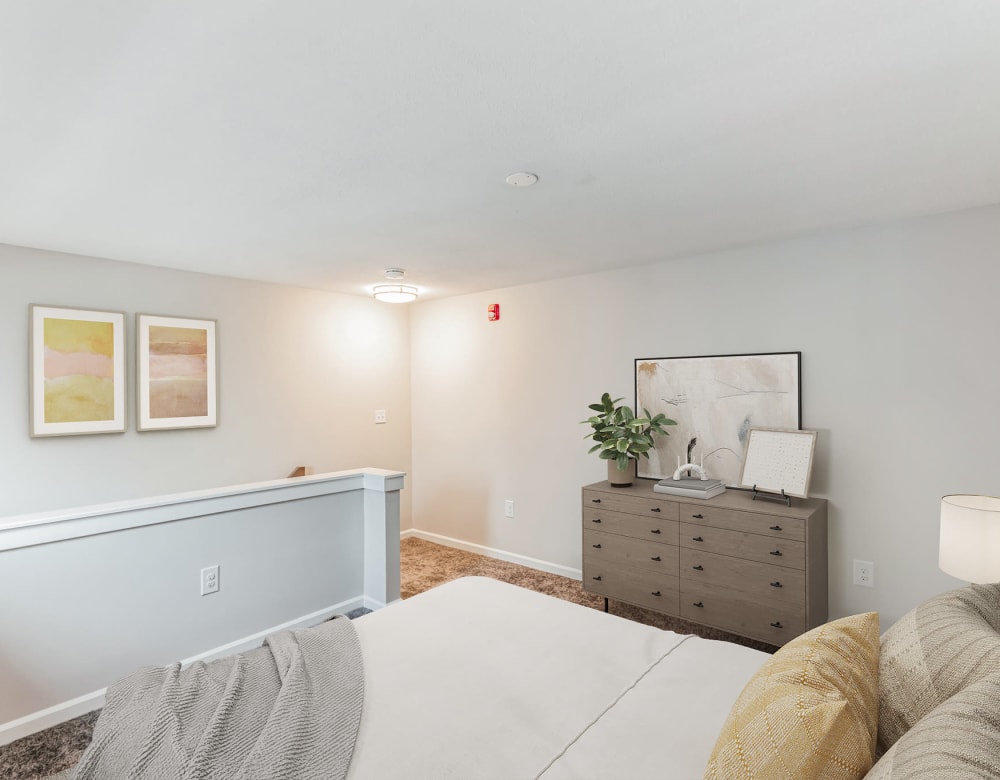 Spacious Bedroom at Apartments in Enfield, Connecticut