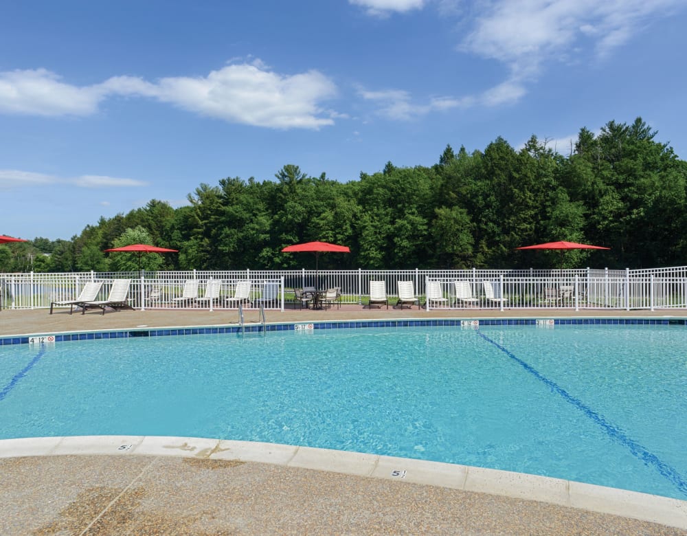 Swimming Pool at Bay Ridge at Nashua Apartments in Nashua, New Hampshire
