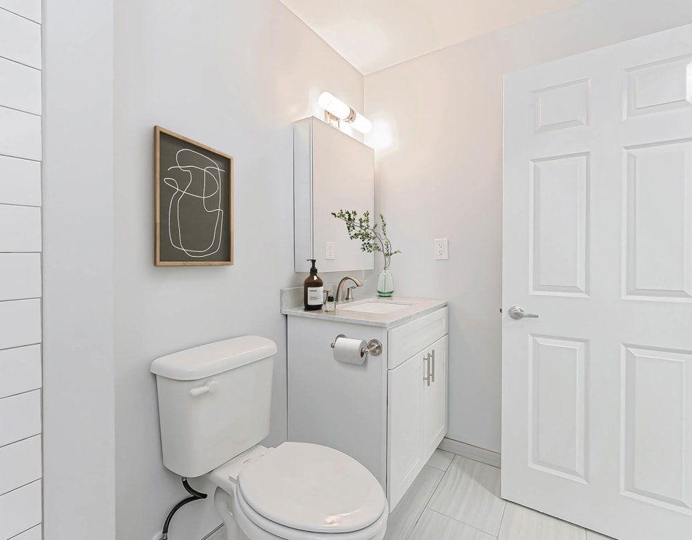 Our Beautiful Apartments in Copiague, New York showcase a Bathroom