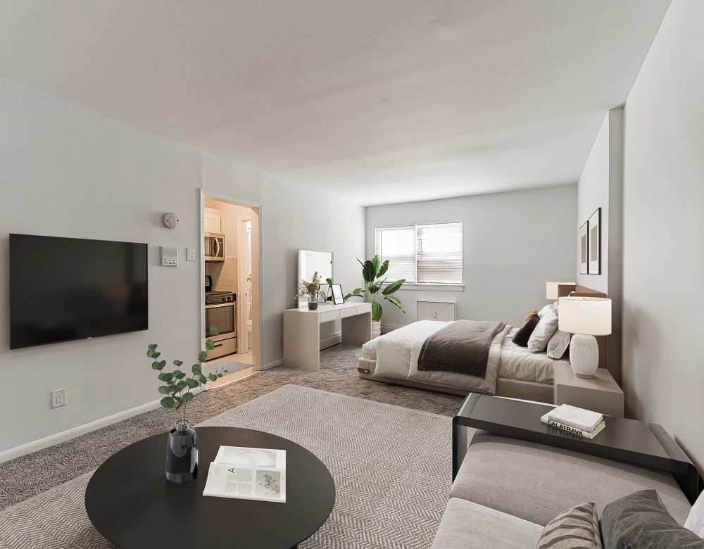 Beautiful Apartments with a Living Room and Bedroom at Bayview Apartments