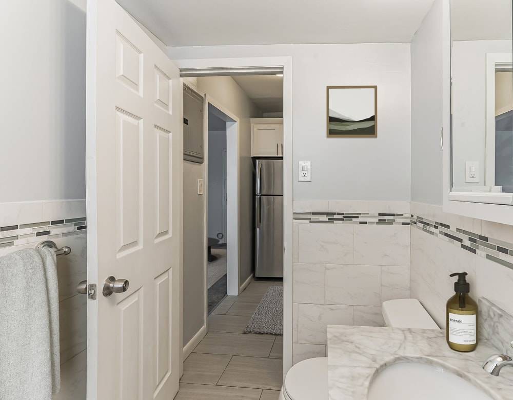 Our Beautiful Apartments in Freeport, New York showcase a Bathroom