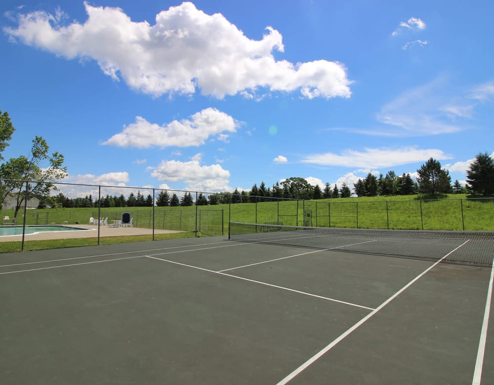Great for entertaining Tennis Court at Lake Shore Park Apartments in Watervliet, New York