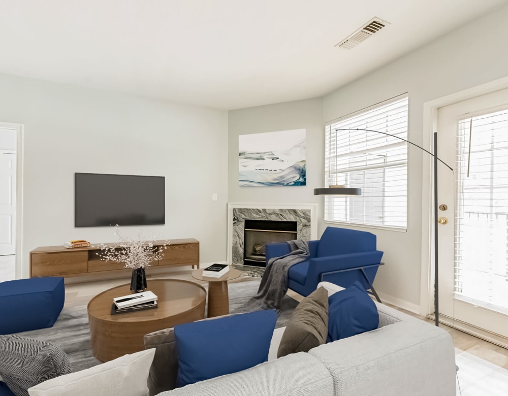 Enjoy our Beautiful Apartments Living Room at Eagle Rock Apartments at Fishkill