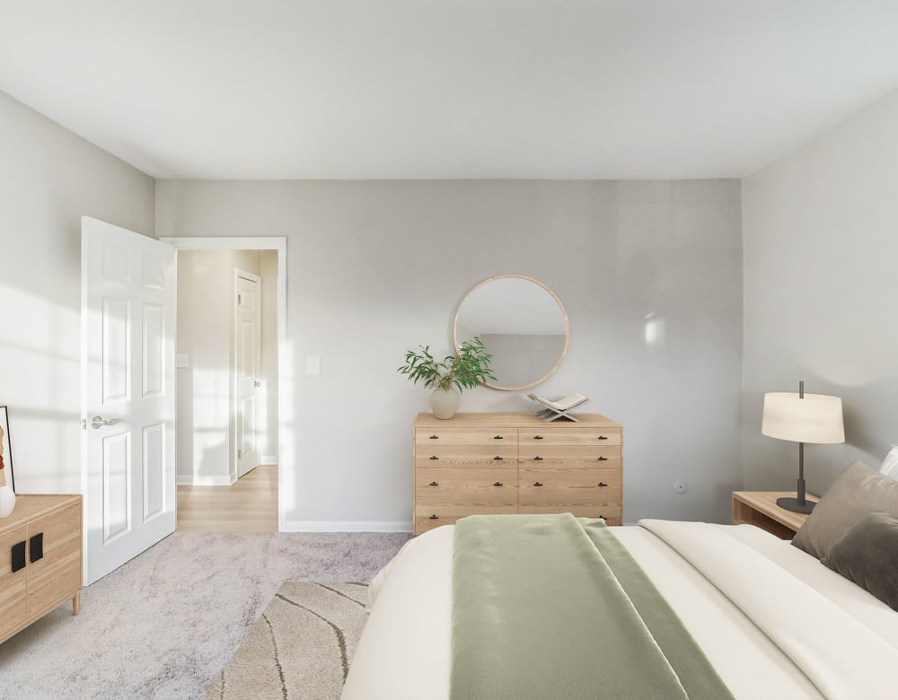 Spacious Bedroom at Eagle Rock Apartments at Framingham in Framingham, Massachusetts
