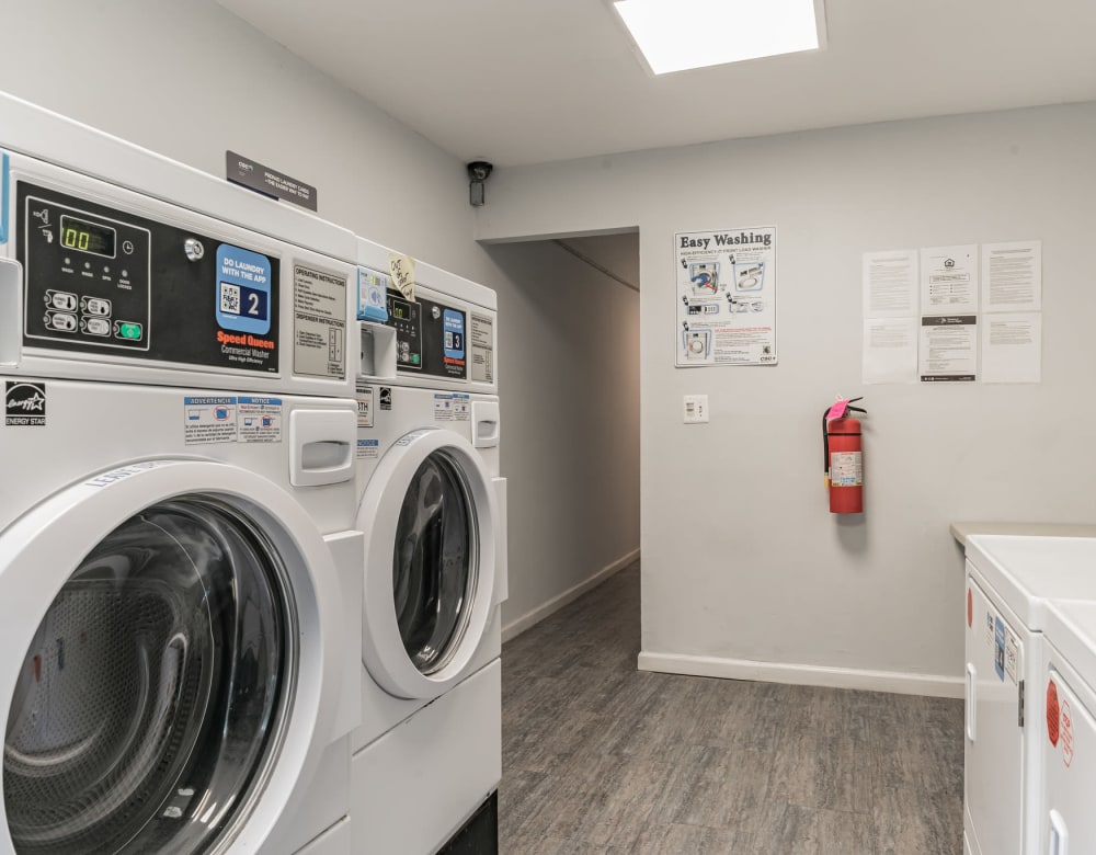 Accessible laundry faceility at Seaford Gardens in Seaford, New York