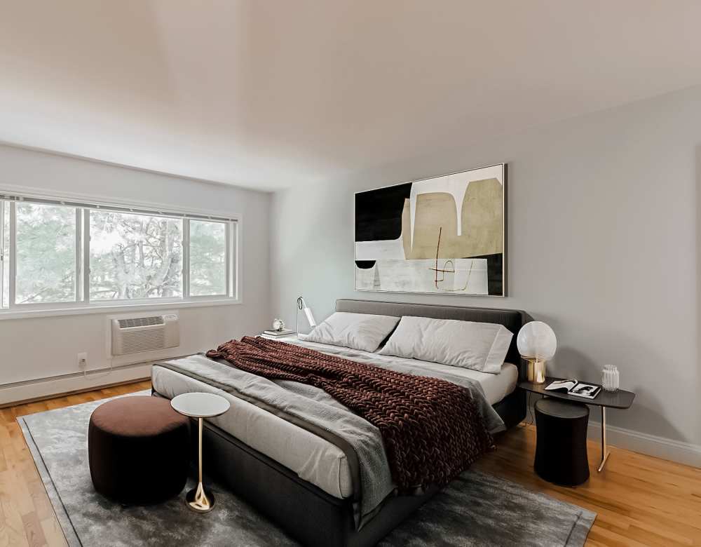 Cozy Bedroom at Eagle Rock Apartments at Nesconset in Nesconset, New York