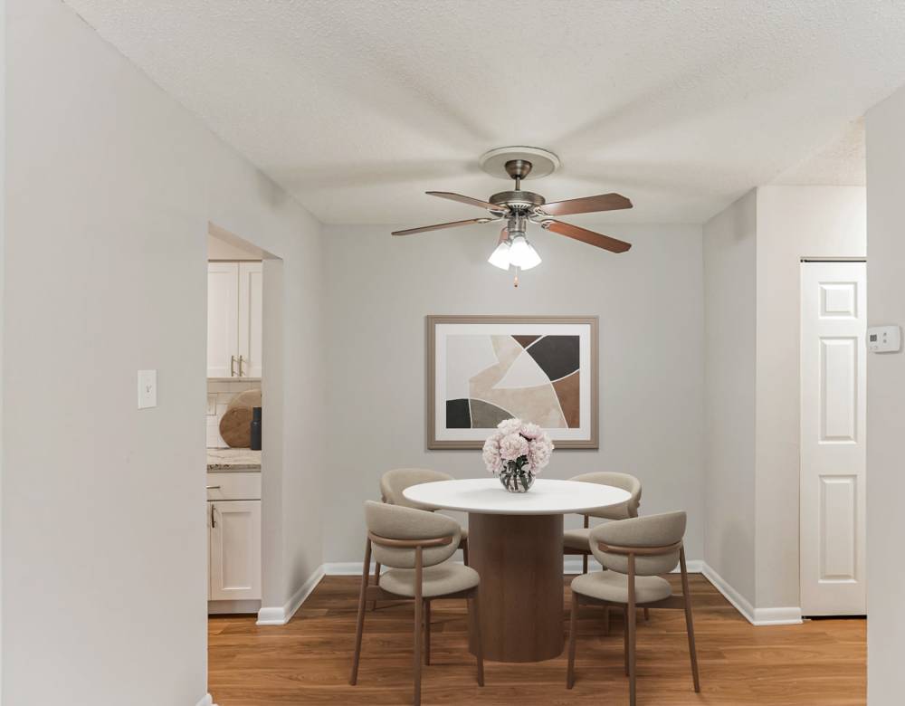 Separate Dining Rooms at Ramblewood Village Apartments in Mount Laurel, New Jersey