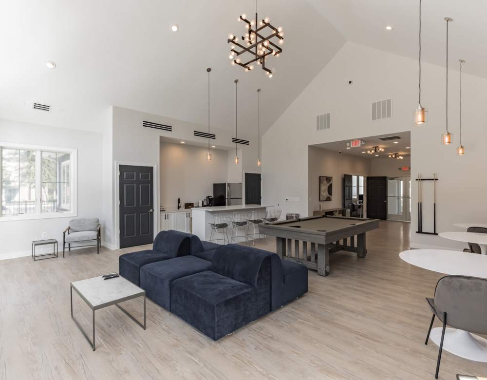 Resident clubhouse at Ramblewood Village Apartments in Mount Laurel, New Jersey