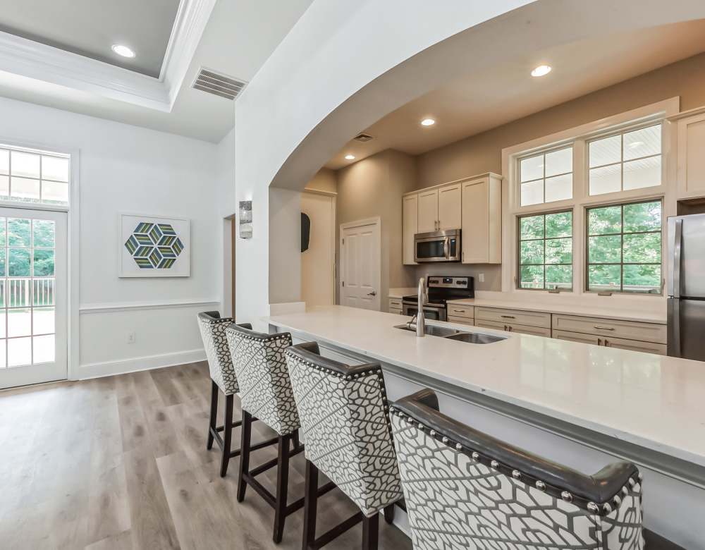 Kitchen with sink at Eagle Rock Apartments at Malvern in Malvern, Pennsylvania