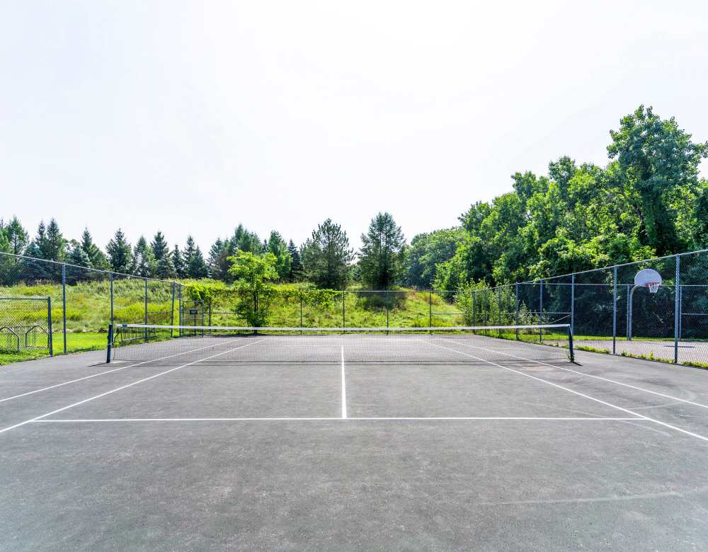 Tennis Court at Lake Shore Park Apartments in Watervliet, New York