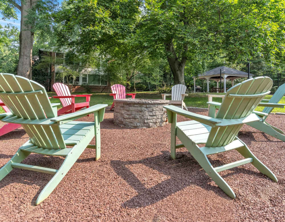 Fire Pits at Cherokee Apartments in Philadelphia, Pennsylvania