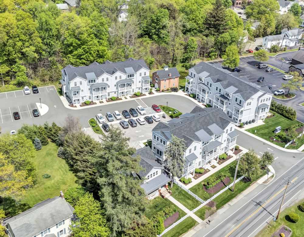 Aerial View at Hudson Place, an Eagle Rock Community in Fishkill, New York