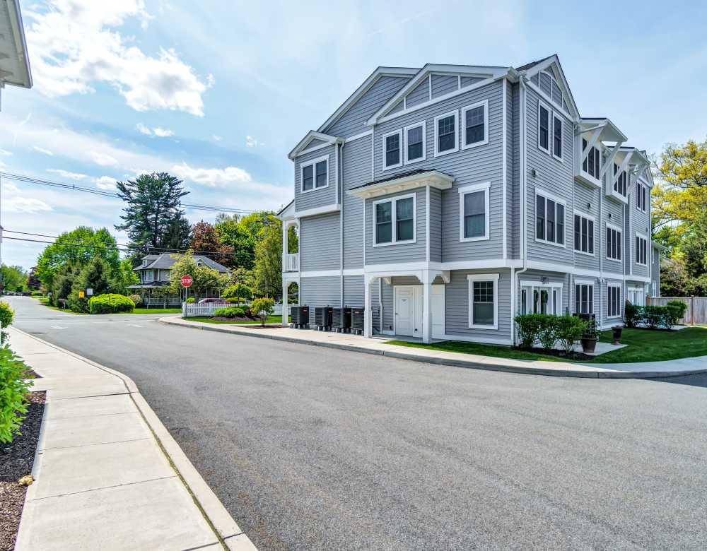 Building Exterior at Hudson Place, an Eagle Rock Community in Fishkill, New York