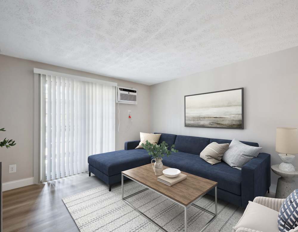 Cozy Living Area at Eagle Rock Apartments at Manchester in Manchester, New Hampshire