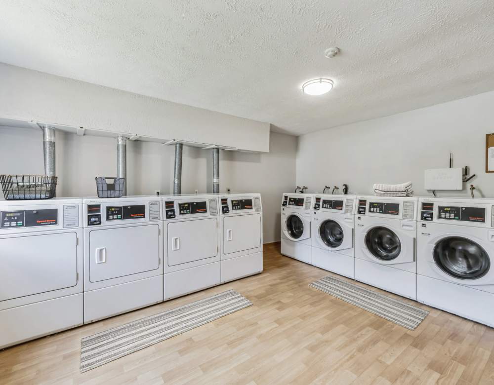 Laundry Area at Eagle Rock Apartments at Manchester in Manchester, New Hampshire