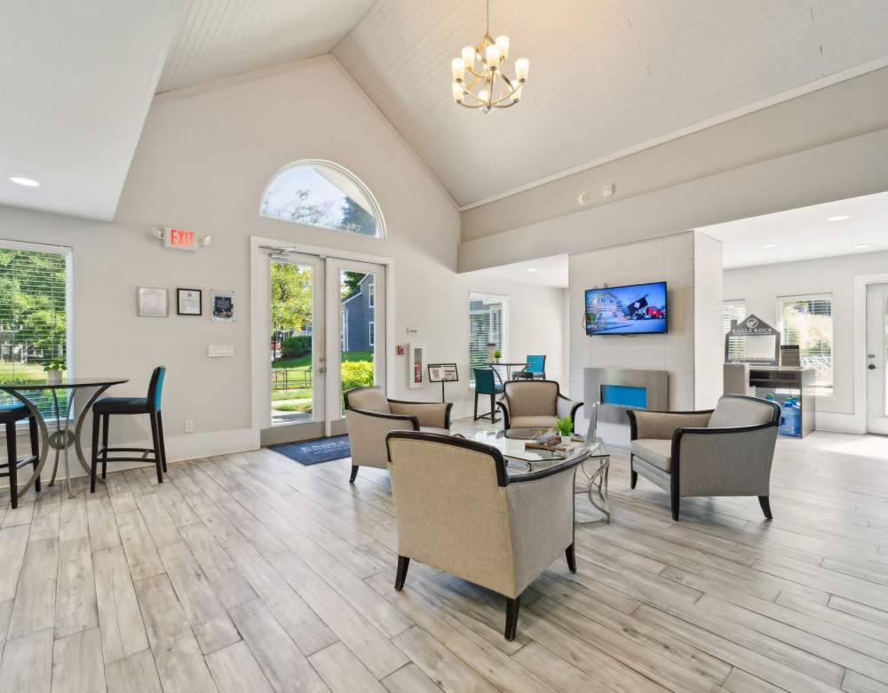 Community Lounge at Eagle Rock Apartments at Columbia in Columbia, Maryland