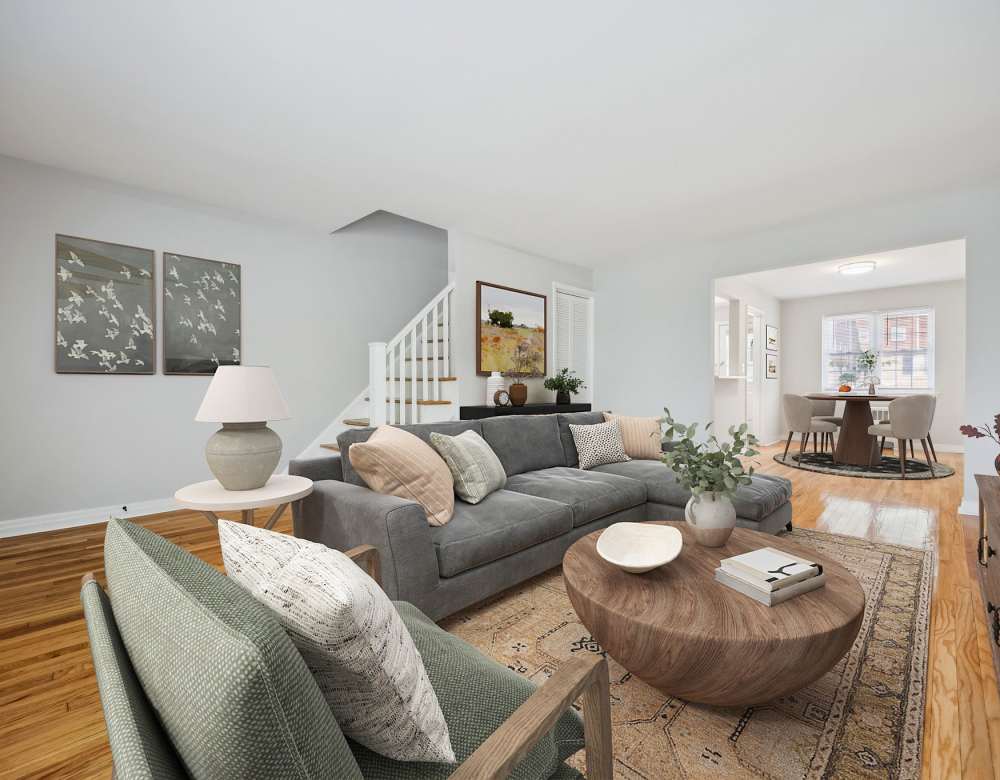 Wide and Spacious living room Eagle Rock Apartments at Maplewood in Maplewood, New Jersey