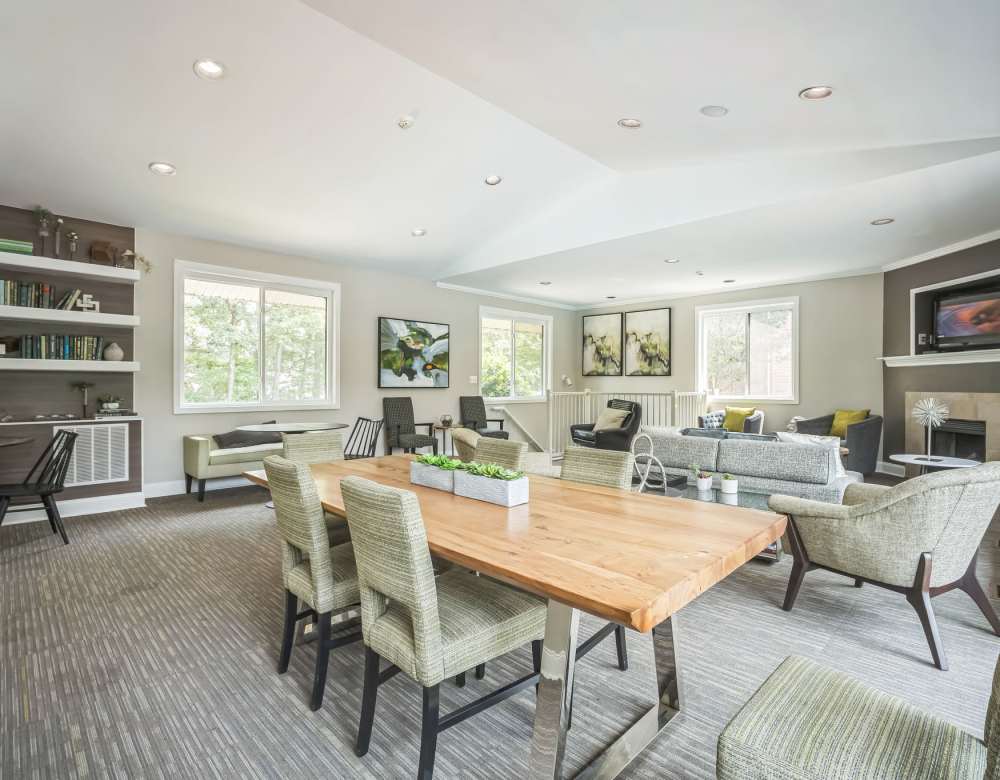 Community clubhouse at Eagle Rock Apartments at West Springfield in Springfield, Virginia