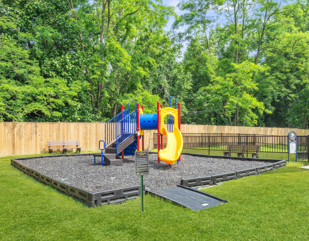 Community playground at Eagle Rock Apartments at Bel Air North in Forest Hill, Maryland
