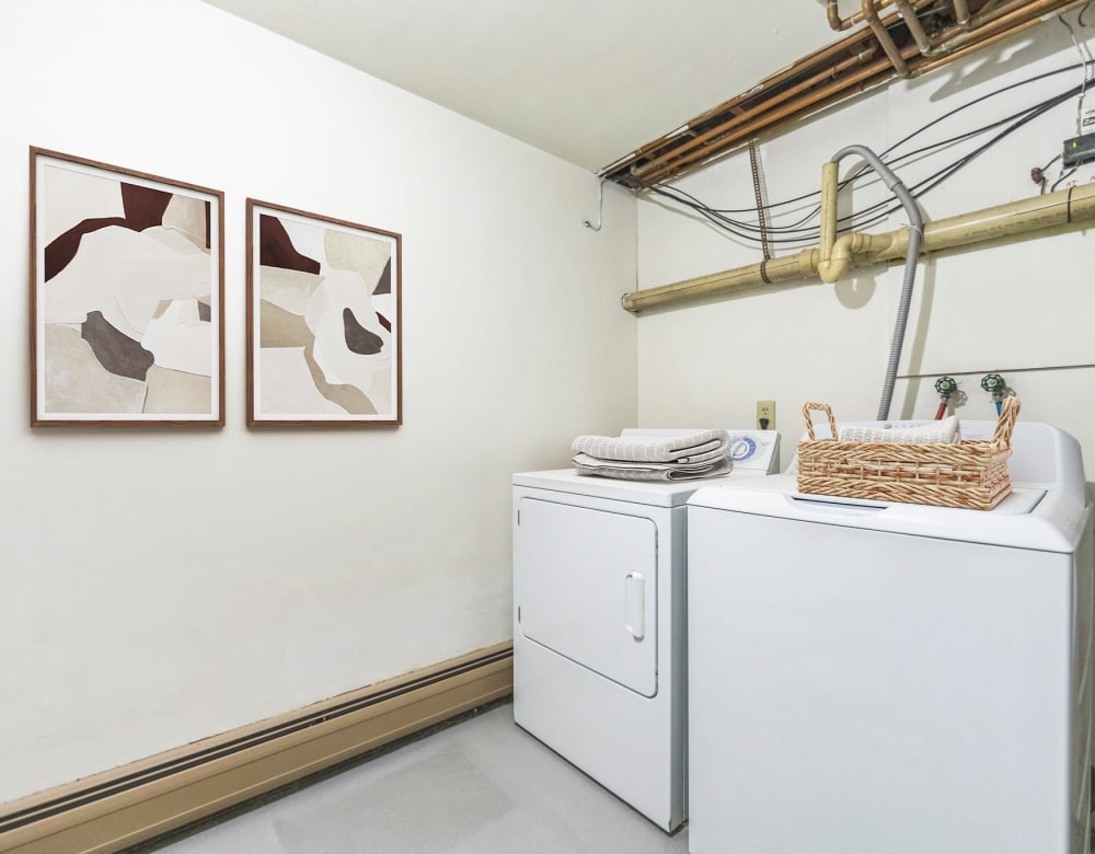 In-unit laundry room at Northway Eleven, An Eagle Rock Community in Ballston Lake, New York