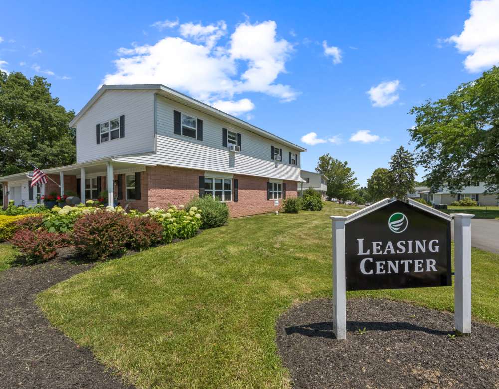 Resident leasing office at Northway Eleven, An Eagle Rock Community in Ballston Lake, New York