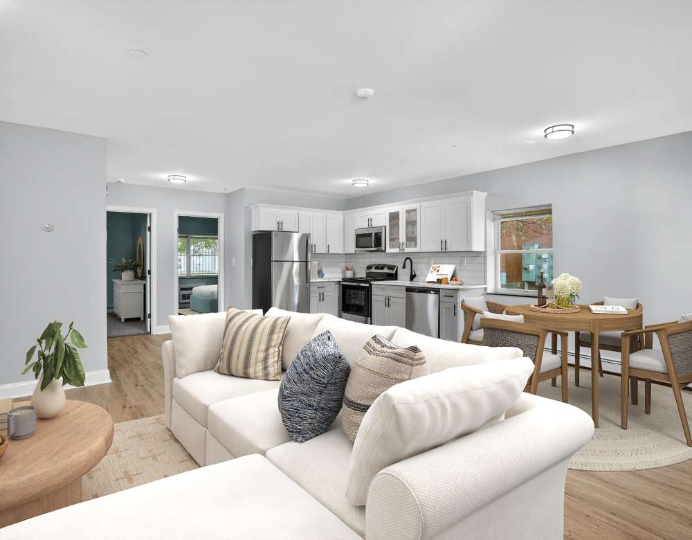 Enjoy our Beautiful Apartments Living Room at Bunt Commons II