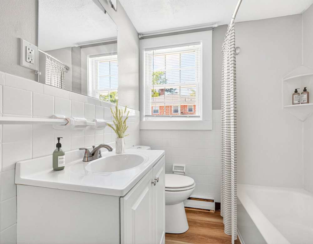 Bathroom at Apartments in Nashua, New Hampshire